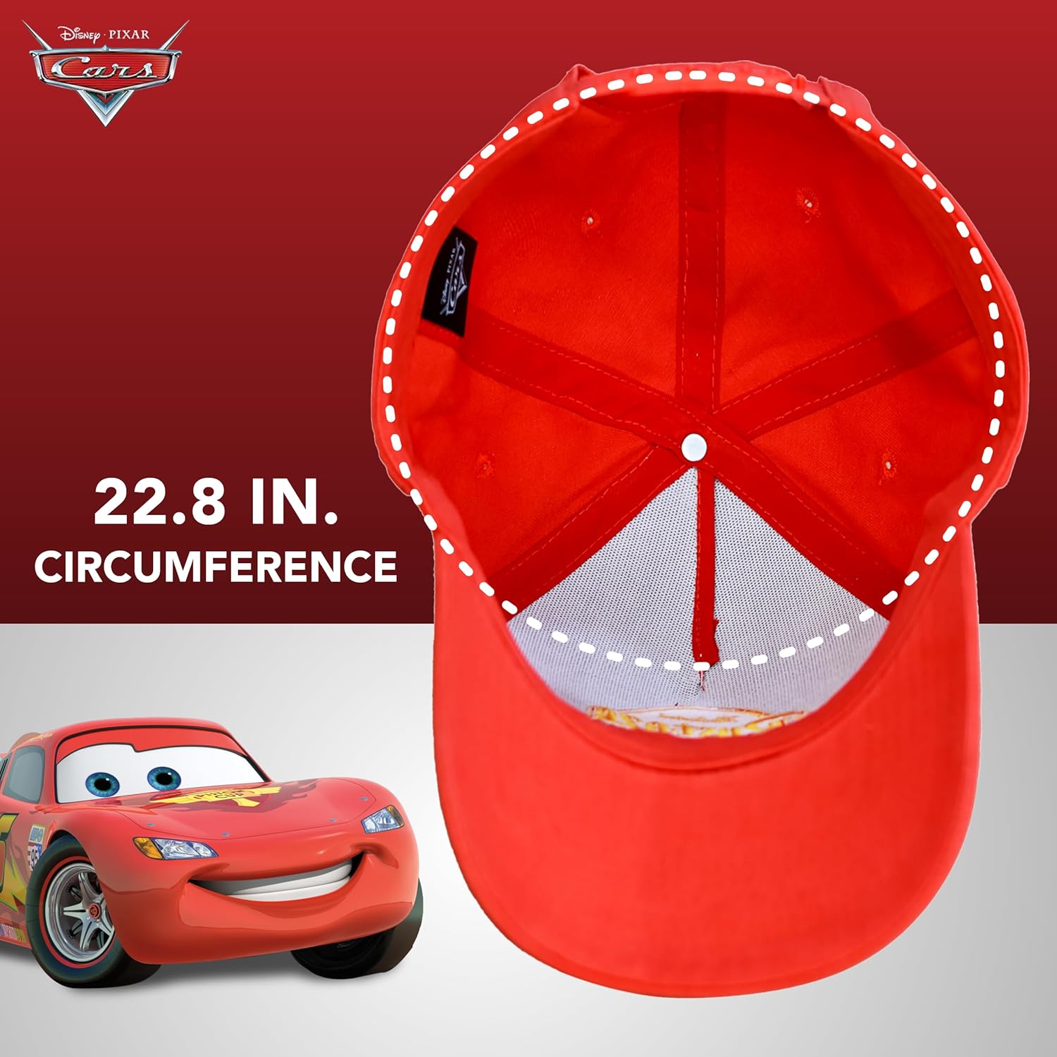 Disney Pixar Cars Baseball keps, bomull justerbar Adult - Image 5