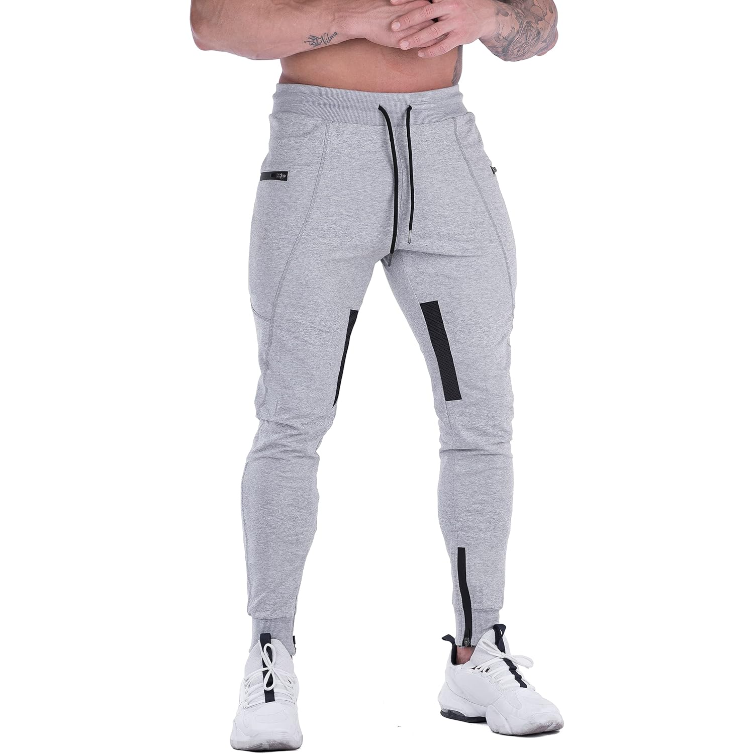 FIRSTGYM Herr joggers joggers slim Fit Workout Training - Image 3