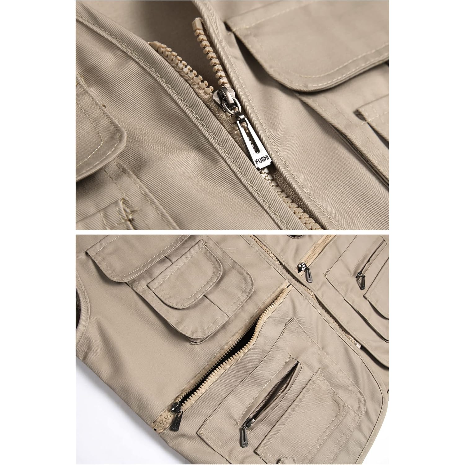 Men’s Fishing Vest Summer Outdoor Work Safari Travel - Image 5