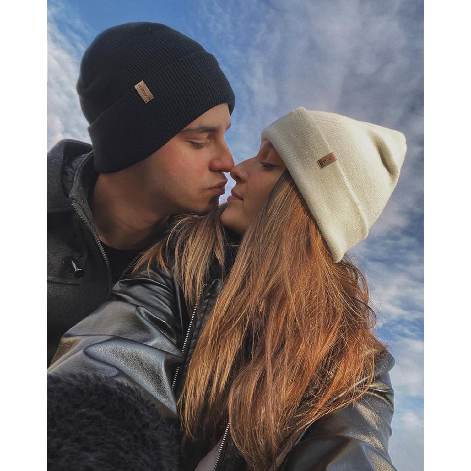 FURTALK beanie for Men Women Cuffed Thick Knitted - Image 5