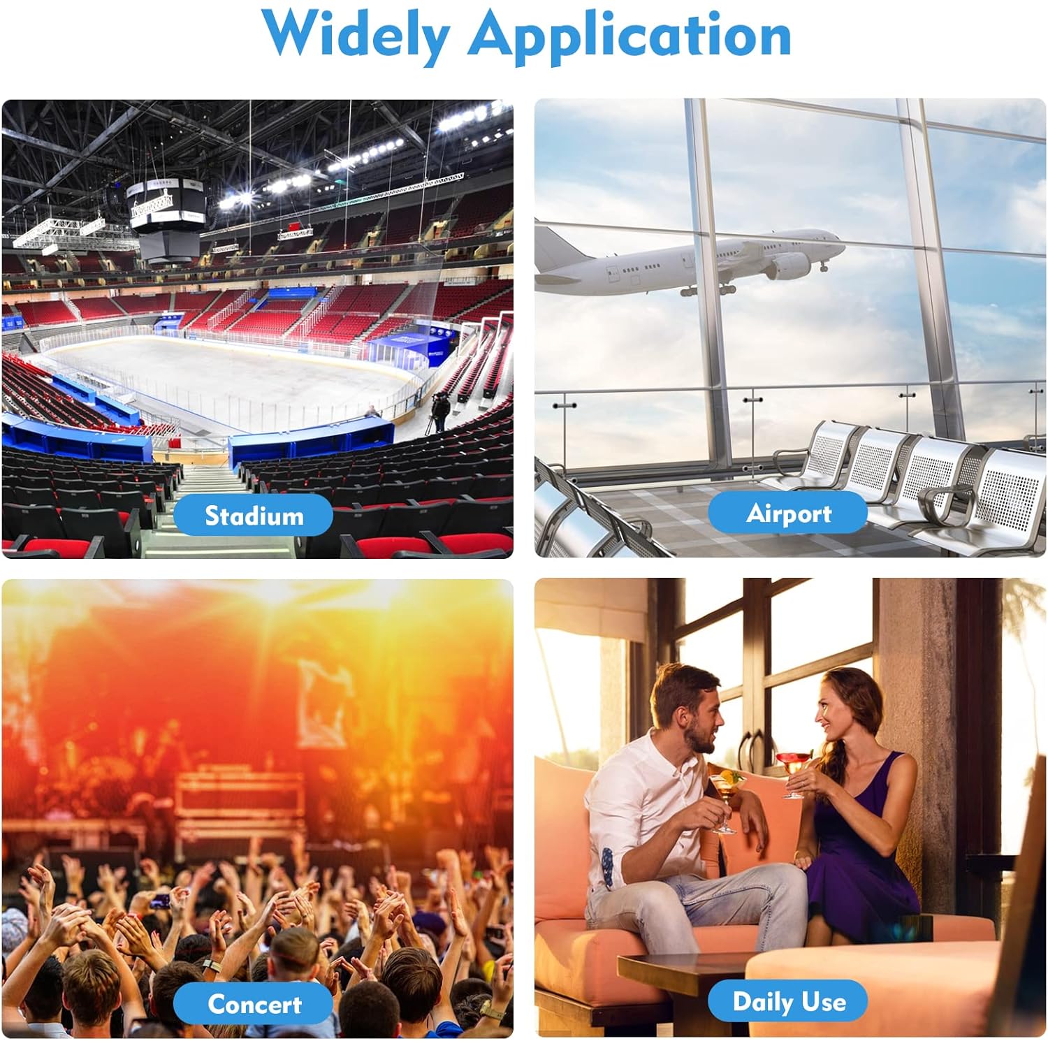 Stadium Approved Bags for Women -axelväska PVC Purse, - Image 3