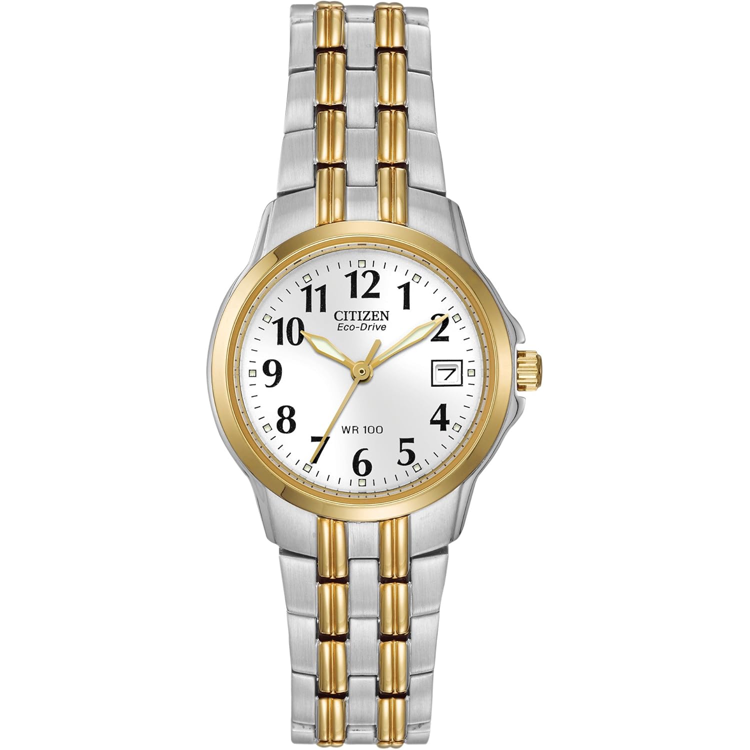 Citizen Dam Eco-Drive Dress Classic Two Tone guld