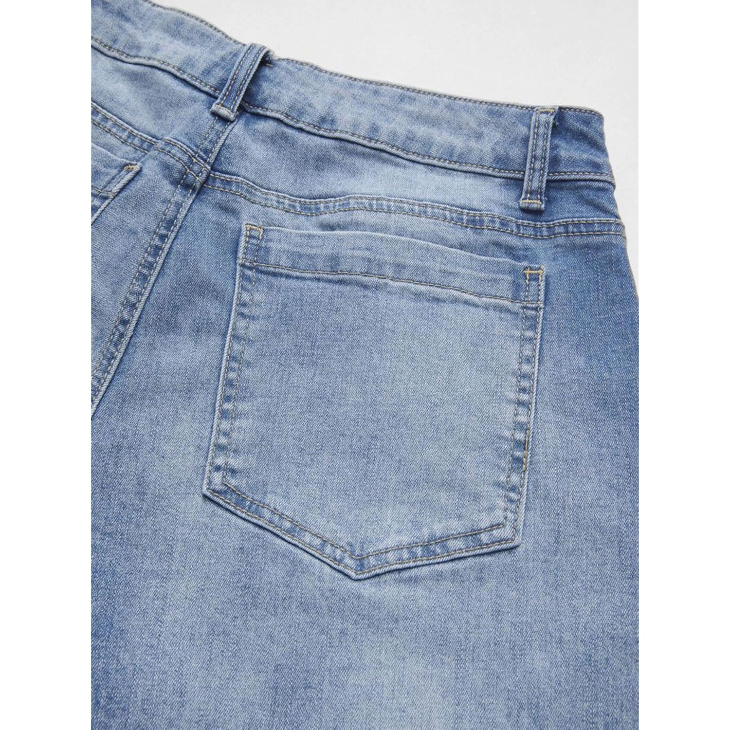 Flamingals wide leg jeans for Women Mid Waist - Image 5