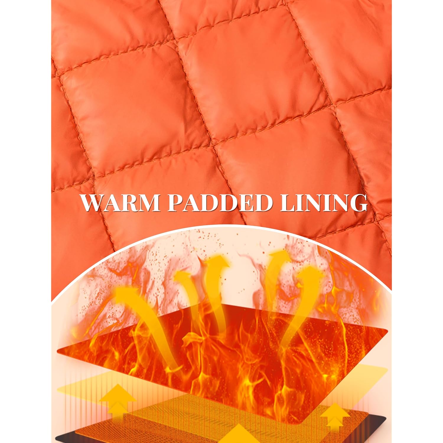 TACVASEN Herr jacka-bomber jacka Fall Winter Warm Windbreaker - Image 4