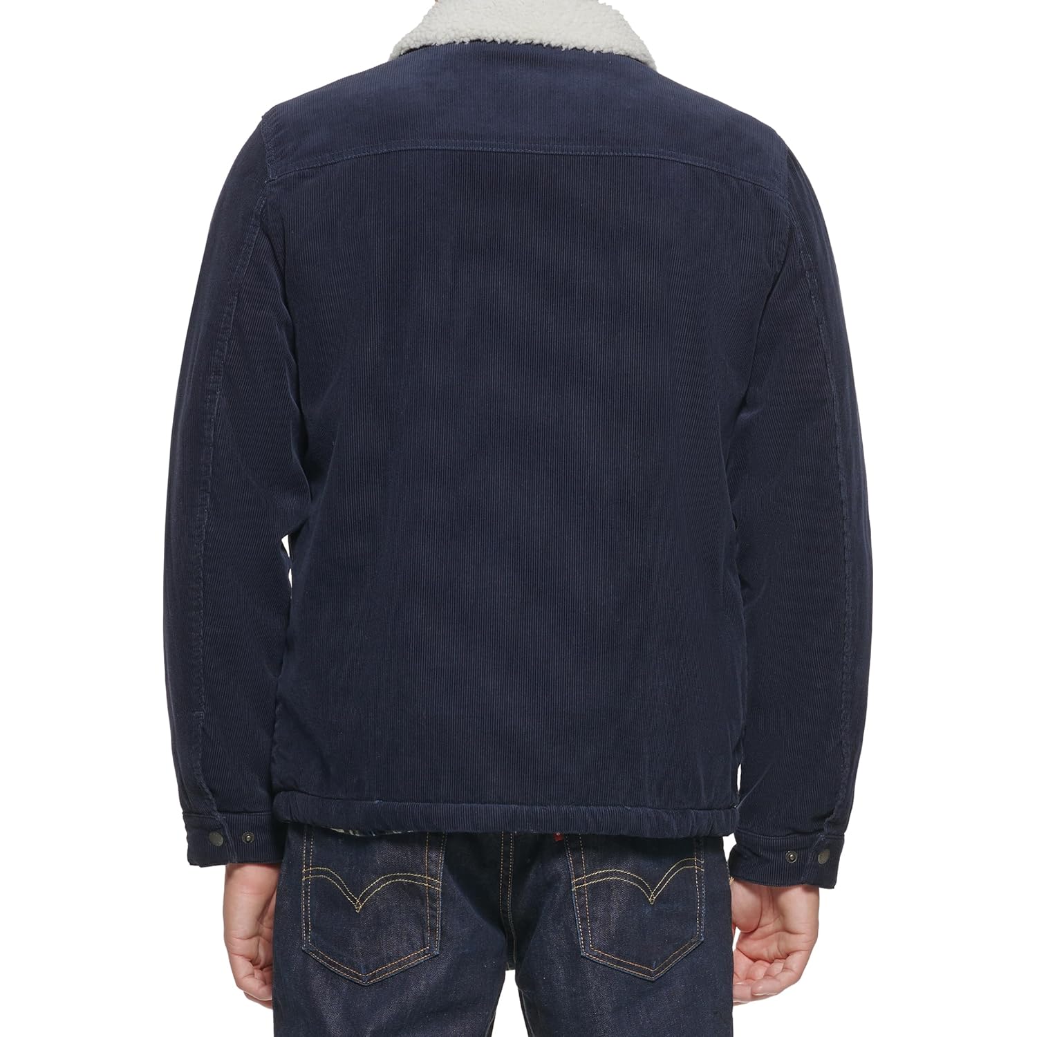 Levi's Herr Corduroy Sherpa Lined Trucker jacka (regular - Image 4