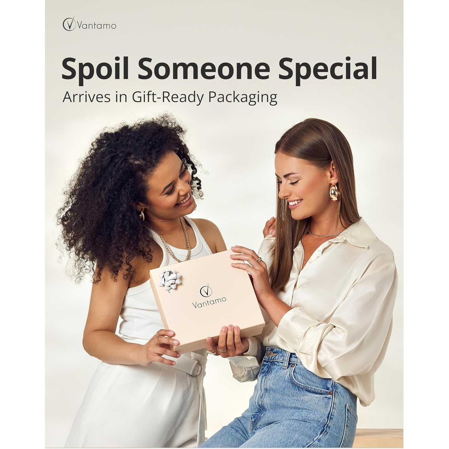 Vantamo Crescent Bags For Women with RFID Protection, - Image 6