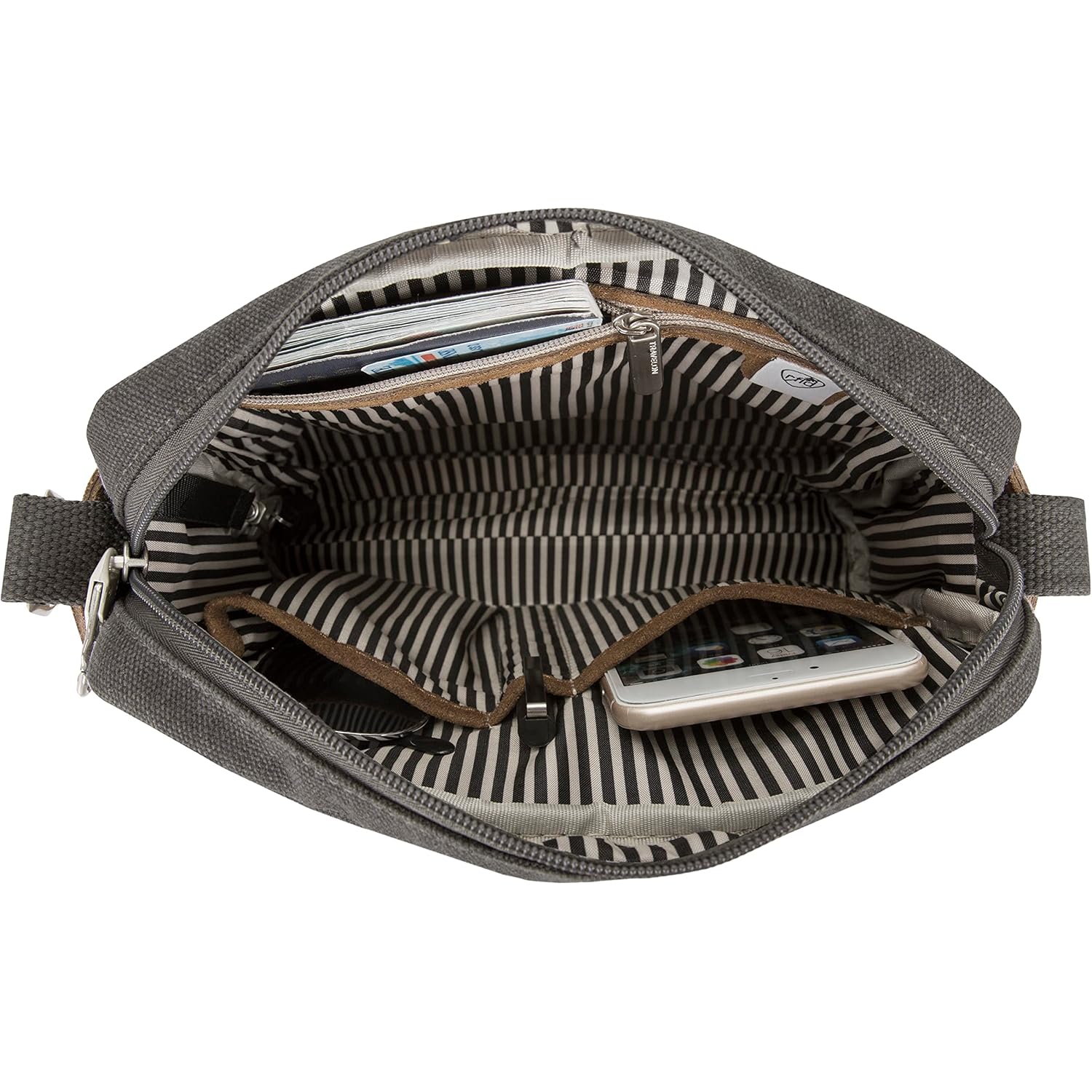 Travelon Anti-Theft Heritage Small crossbody Bag - Image 6