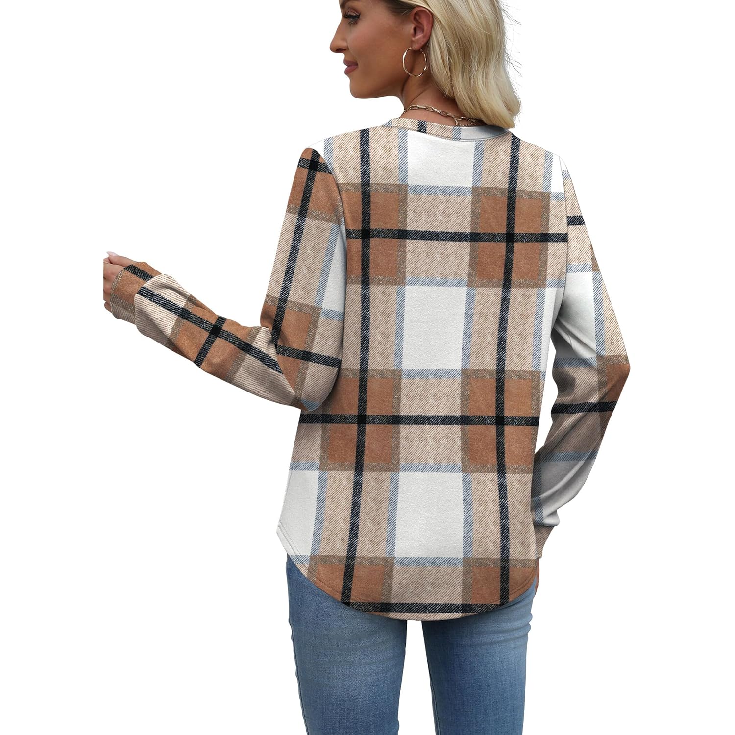 WIHOLL sweatshirt for Dam Crewneck Long Sleeve Shirts - Image 6