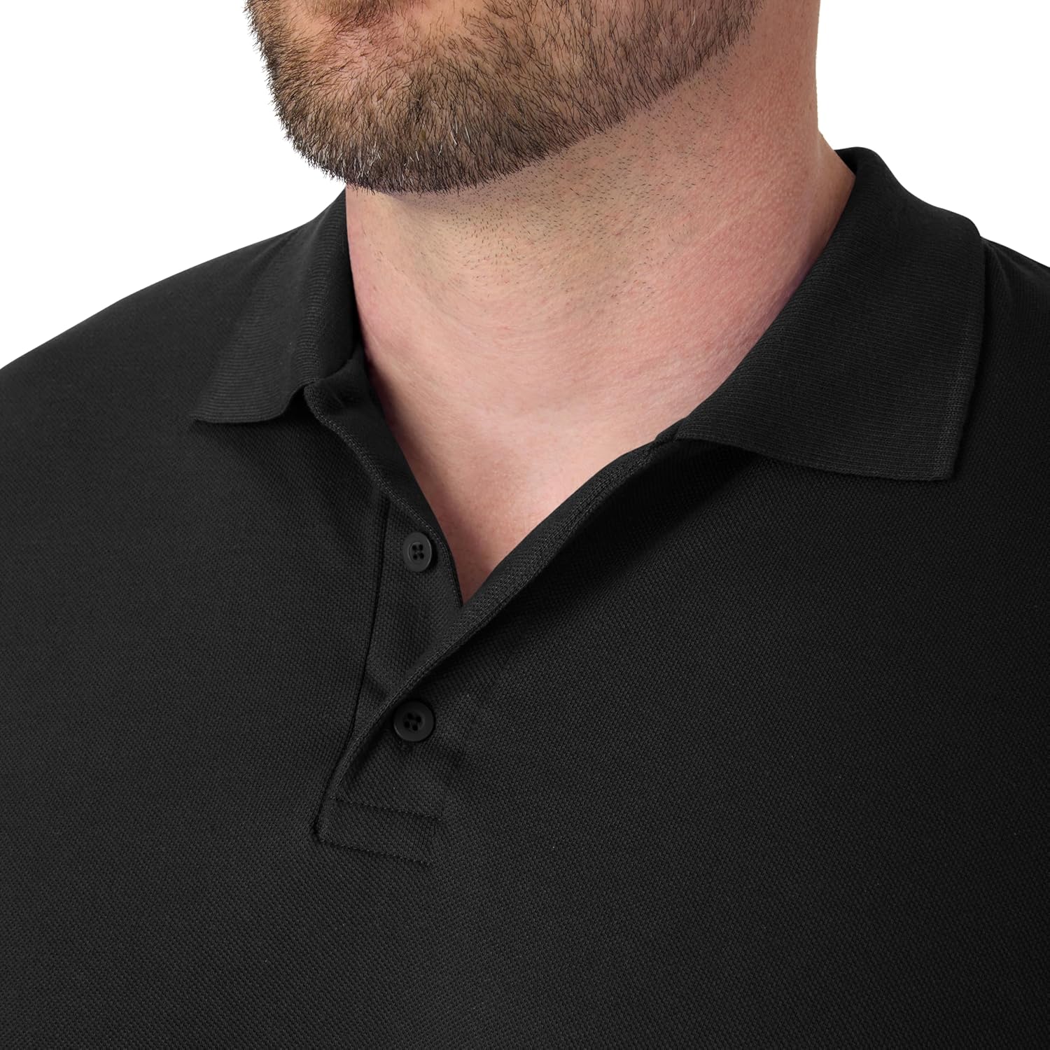 Hanes Men’s X-Temp kortärmad Polo skjorta, Midweight Herr - Image 4