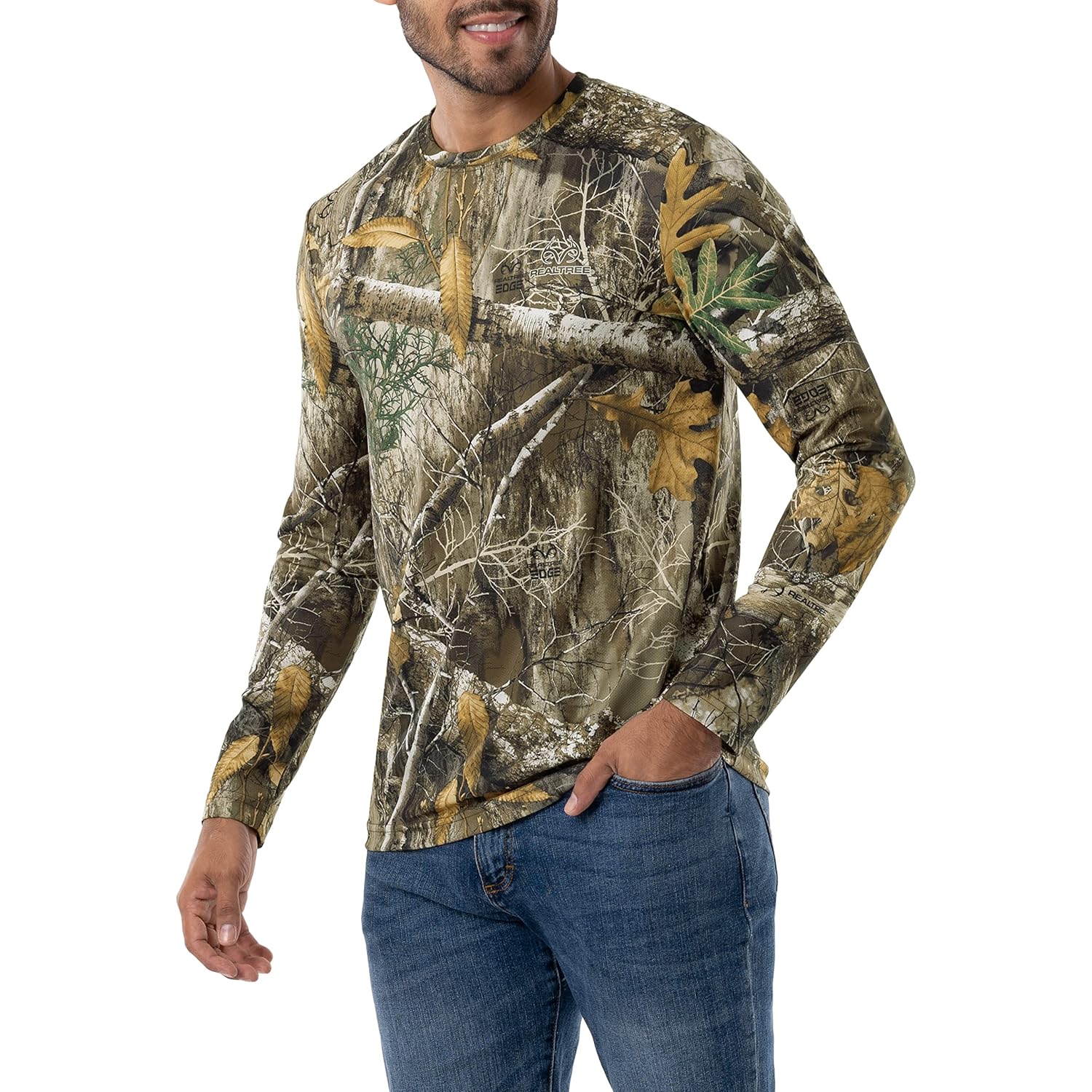 Realtree Herr 2 Pack långärmad Performance t‑shirt - Image 6