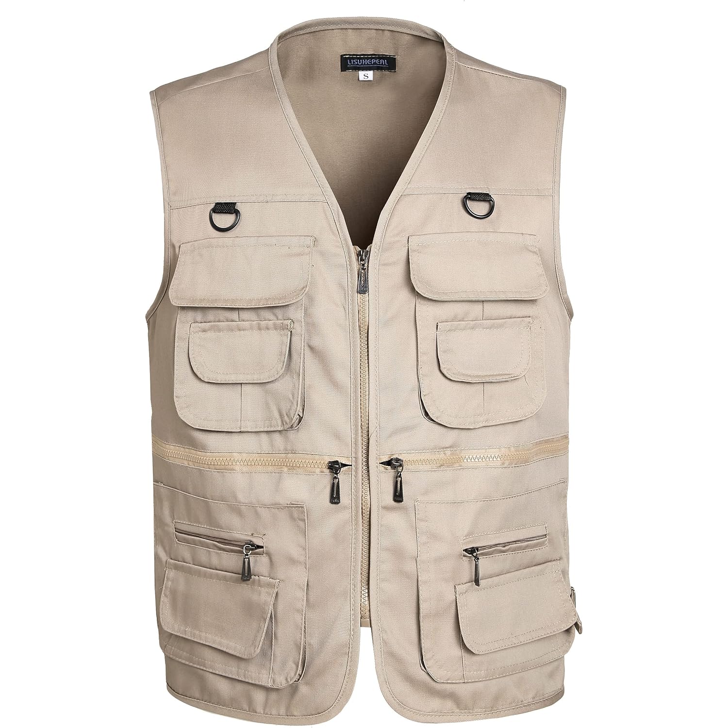 Men’s Fishing Vest Summer Outdoor Work Safari Travel