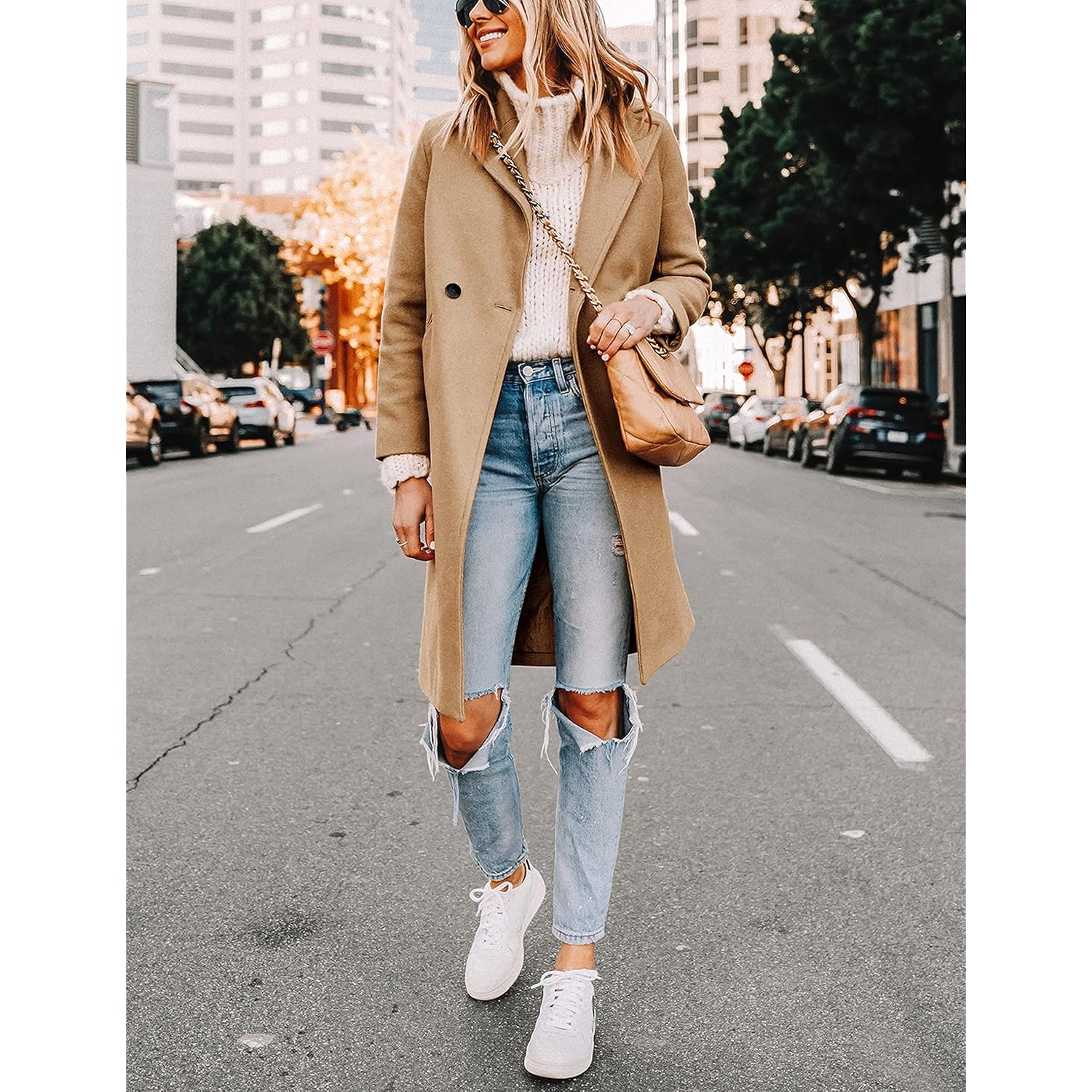 Hooever Dam Winter ull kappa Casual Notch Lapel - Image 2